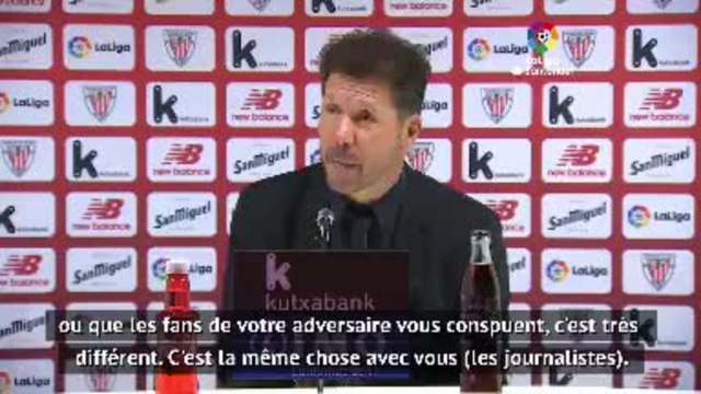 28e j. - Simeone : Nous devons nous habituer à jouer sans supporters