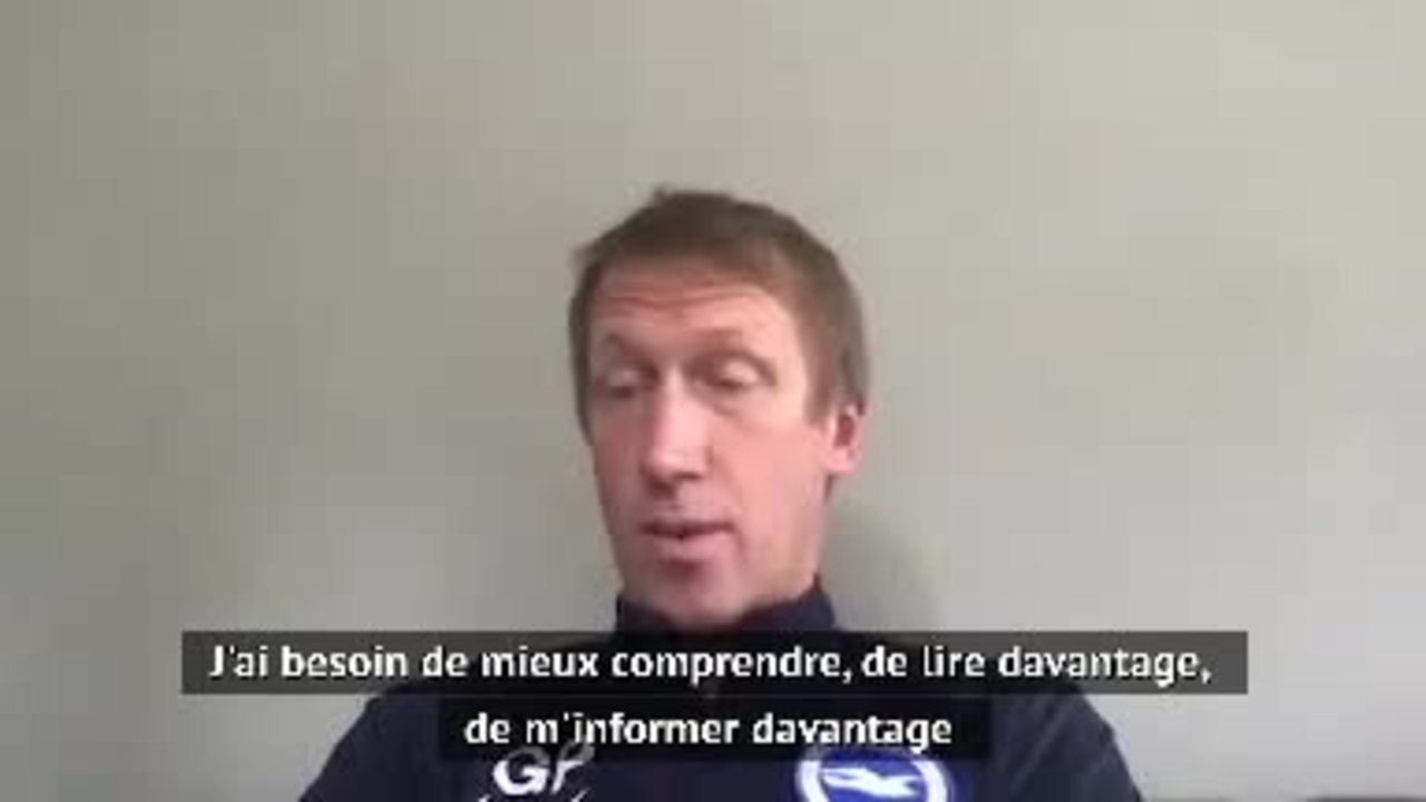 Brighton - Potter : "J'ai besoin de mieux comprendre, de lire davantage, de m'informer sur le racisme"