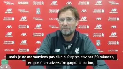 31e j. - Klopp : "Les joueurs vont courir après le ballon comme si c'était le dernier de la planète"