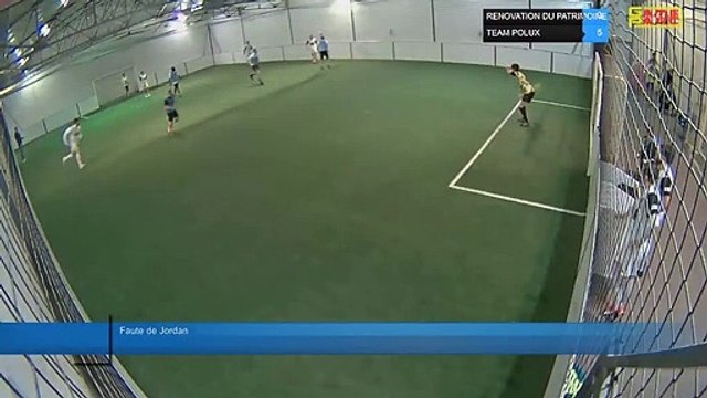 Faute de Jordan - RENOVATION DU PATRIMOINE Vs TEAM POLUX - 03/01/22 20:00 - LIGUE 1
