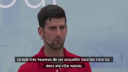 ATP - Djokovic ravi d'accueillir Zverev, Thiem et Dimitrov à Belgrade