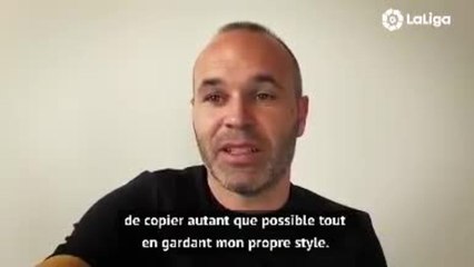 La Liga - Iniesta : "Mes idoles étaient Laudrup et Guardiola"