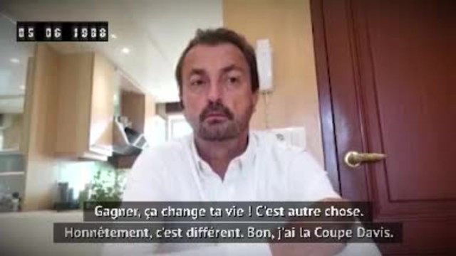 ATP - Il y a 32 ans, Leconte craquait en finale de Roland face au Suédois Wilander