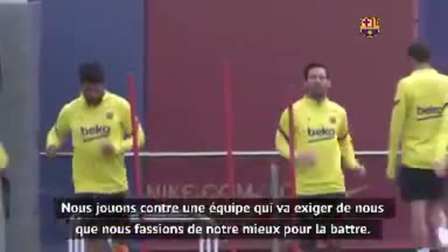 30e j. - Setién : Ce serait bien pour nous que Messi marque son 700e but face à Séville