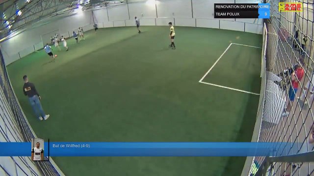 But de Willfred (4-9) - RENOVATION DU PATRIMOINE Vs TEAM POLUX - 03/01/22 20:00 - LIGUE 1