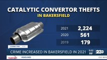 Law enforcement saw dramatic increase in catalytic convertor theft in 2021