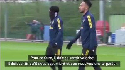 Arsenal - Arteta optimiste pour une prolongation d'Aubameyang