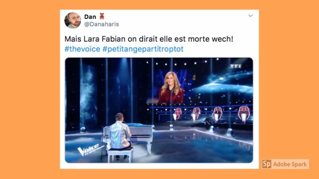 Lara Fabian, on dirait qu'elle est morte ! : le duplex de la coach de The Voice raillé par les internautes