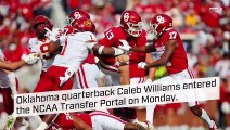 Oklahoma QB Caleb Williams Enters NCAA Transfer Portal