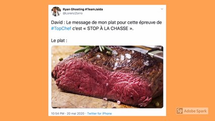 Top chef : David sert du chevreuil pour dénoncer le braconnage, les internautes choqués