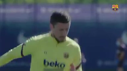 Barcelone - Griezmann et Lenglet s'entrainent dur, la voiture de Ter Stegen désinfectée