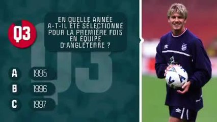 Quiz - Connaissez-vous bien David Beckham ?