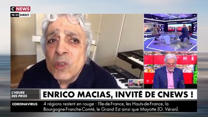 Enrico Macias malade du Covid-19 : ses révélations en direct dans L'Heure des pros