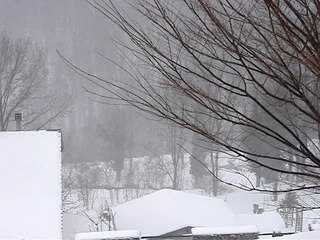 Tempête de neige dans le Vicdessos