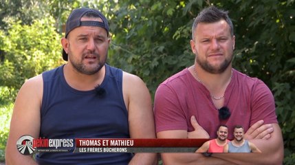 Pékin Express : les frères bûcherons expérimentent le sauna tout nu !