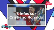 Cristiano Ronaldo : 5 infos à connaître sur le footballeur