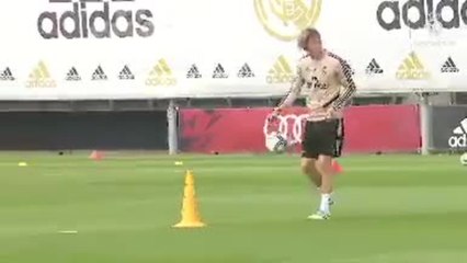 La Liga - Les joueurs du Real Madrid ont repris l'entraînement