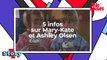 Mary-Kate et Ashley Olsen : 5 infos à connaître sur les soeurs jumelles