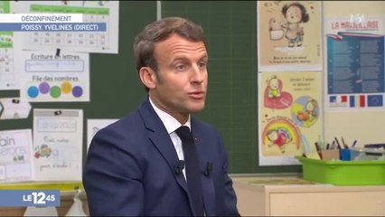 Emmanuel Macron met en garde sur la différence entre départements verts et rouges