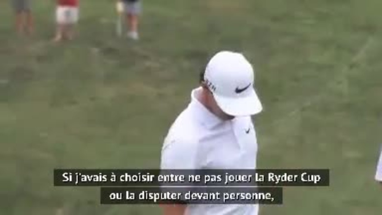 Ryder Cup - McIlroy : "Une Ryder Cup sans fans...