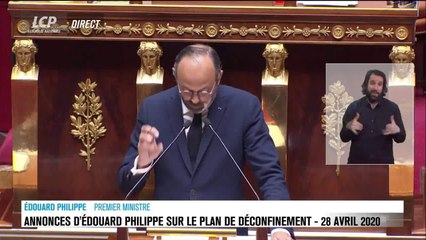 Edouard Philippe annonce un déconfinement par région