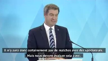 Bundesliga - Söder : "La portée du football ne se mesure pas seulement à son impact financier"