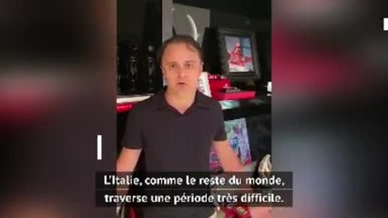 Coronavirus - Le message de soutien de Felipe Massa aux Italiens