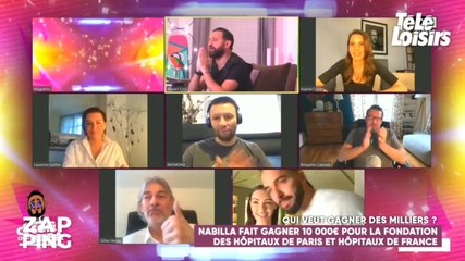 TPMP : le très beau geste de Nabilla et Thomas pour les hôpitaux de France
