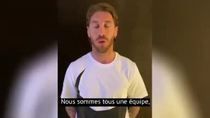 Real Madrid - Sergio Ramos demande aux fans de rester chez eux