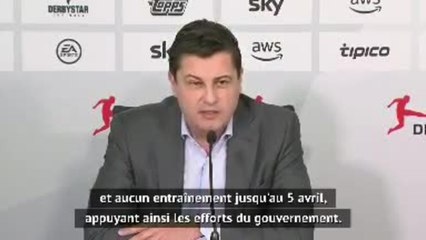 Coronavirus - La Bundesliga suspendue "au moins jusqu'au 30 avril"