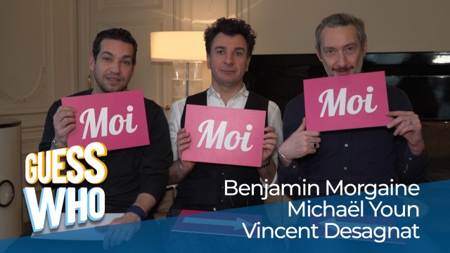 Le meilleur chanteur? le plus à l'aise nu? Le guess who délirant de Michaël Youn, Vincent Desagnat et Benjamin Morgaine !
