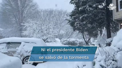 Tormenta invernal paraliza Washington DC