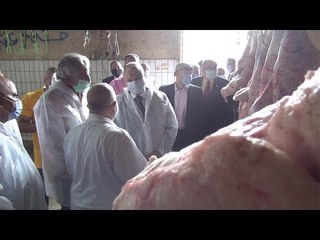 محافظ القاهرة يتفقد استعدادات مجزر البساتين لعيد الأضحى