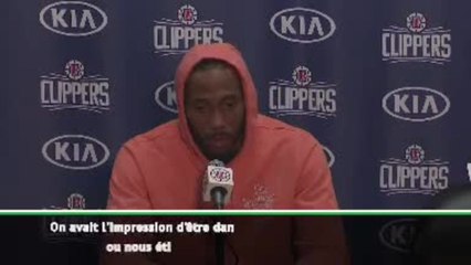 NBA - Kawhi : "Notre rythme de jeu était trop lent ce soir"