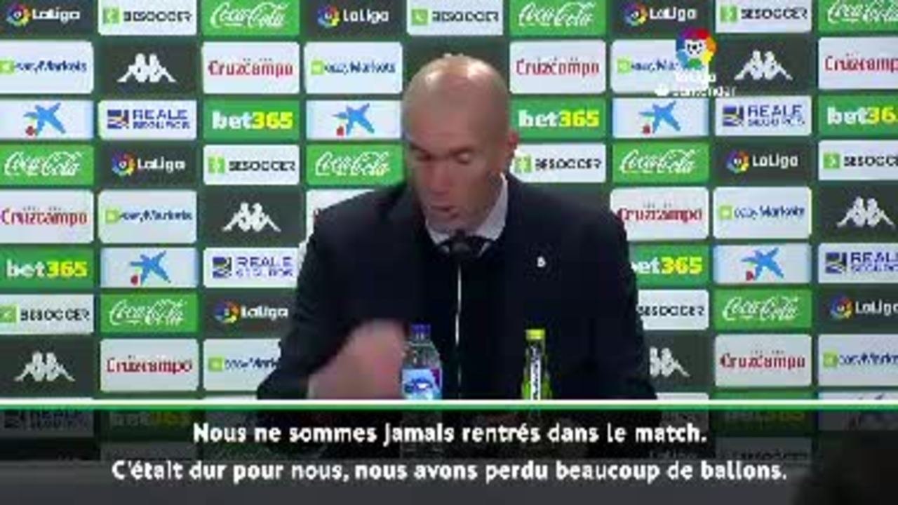 27e j. - Zidane : “Je n’ai pas d’explication”