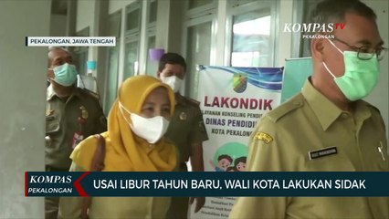 Usai Libur Tahun Baru, Wali Kota Lakukan Sidak