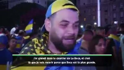 Argentin - Les supporters de Boca exultent après le titre !