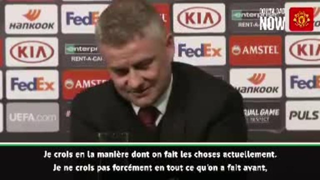 Man. U - Solskjaer : Je pense être l'homme de la situation