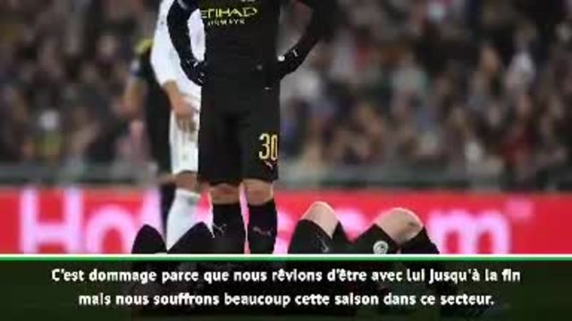 8es : Guardiola : Nous allons nous en sortir, même sans Laporte