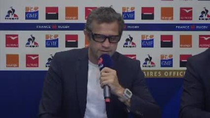 XV de France - Galthié :''Le rouge d'Haouas, un premier tournoi dans notre jeune histoire''