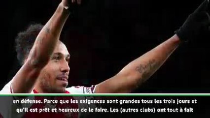 Arsenal - Arteta : "Aubameyang mérite d'être courtisé"