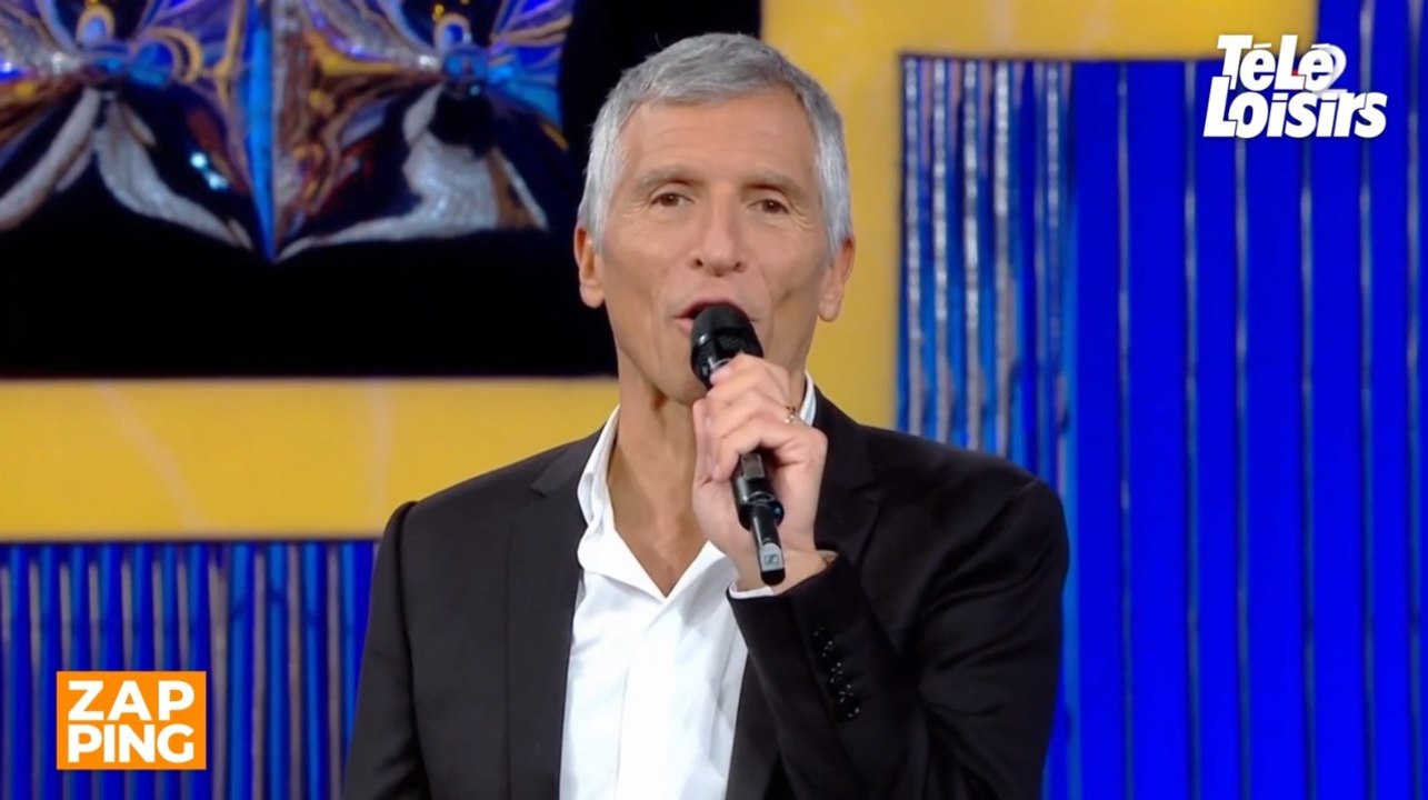 Nagui adresse un message aux haters dans N'oubliez pas les paroles