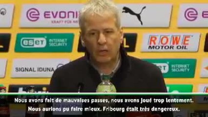 24e j. - Favre : "Nous aurions pu faire mieux"