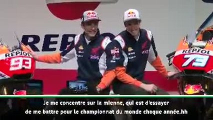 MotoGP - Marc Marquez sur son frère Alex : "Il doit mériter sa place"