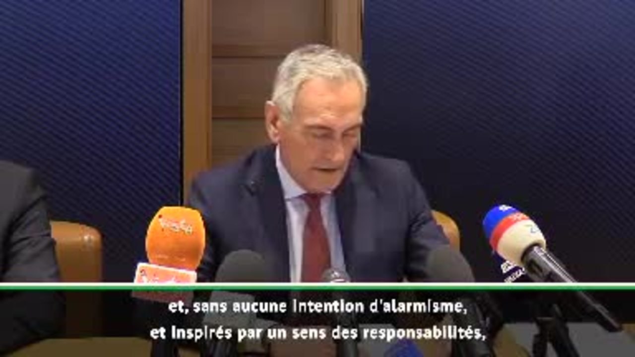 Coronavirus - Gravina : "On va probablement jouer à huis clos cette semaine et ce week-end"