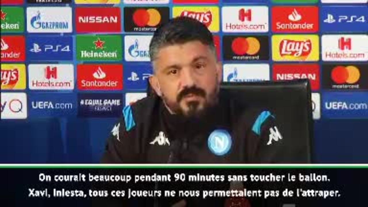 Ligue des Champions: 8es - Naples - Gattuso : "Le Barcelone que j'ai affronté en tant que joueur venait d'une autre planète"