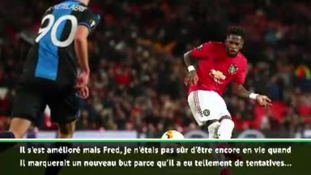 16es - Solskjaer : Je n'étais pas sûr d'être vivant quand Fred marquerait un nouveau but