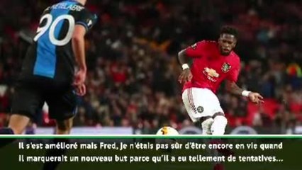 16es - Solskjaer : "Je n'étais pas sûr d'être vivant quand Fred marquerait un nouveau but"
