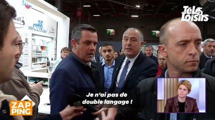 C à Vous : le ministre de l'Agriculture s'énerve contre un journaliste et lui arrache son micro (VIDEO)