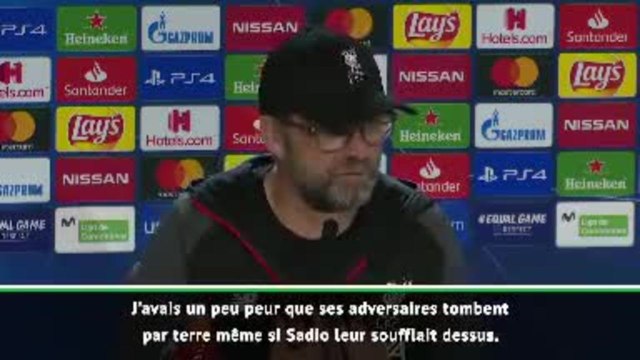 8es - Klopp : Leur plan de ce soir était de faire en sorte que Sadio soit exclu”